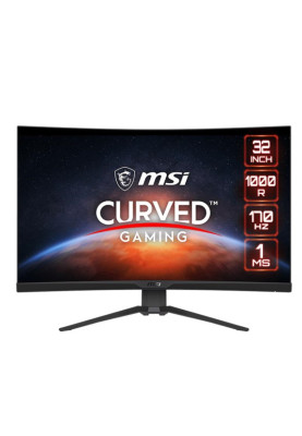 Монітор MSI 31.5" Optix G322CQP VA Black Curved 170Hz