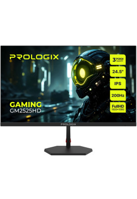 Монітор Prologix Gaming 24.5" GM2525HD IPS Black 200Hz