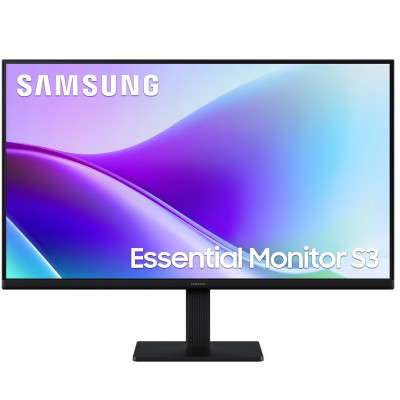 Монiтор Samsung 27" Essential S3 LS27F320 (LS27F320GAIXCI) IPS Black 120Hz