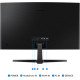 Монітор Samsung 24" LS24D366GA (LS24D366GAIXCI) VA Black Curved 100Hz