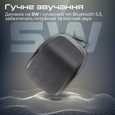 Акустична система Promate Mood 5W Black