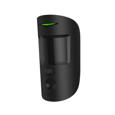 Бездротовий оповіщувач руху з камерою Ajax MotionCam HDR Black