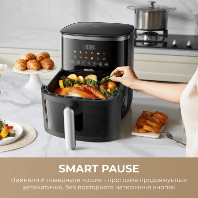 Мультипіч Mova AeroChef FD10 Pro Max Black (MOVA-FD10-PMAX-B) Мультипіч Mova AeroChef FD10 Pro Max Black (MOVA-FD10-PMAX-B)