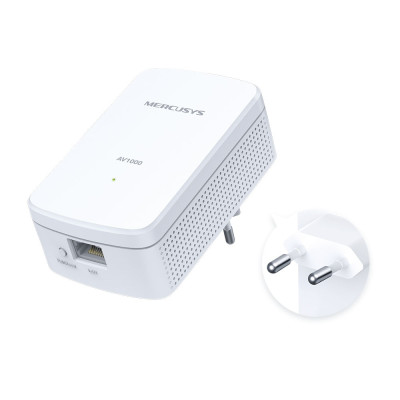 Комплект адаптерів Powerline Mercusys MP500 Kit (AV1000, 1xGE, 2 шт) Комплект адаптерів Powerline Mercusys MP500 Kit (AV1000, 1xGE, 2 шт)