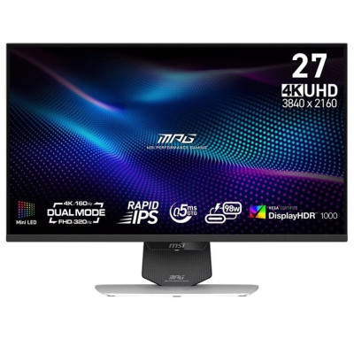 Монітор MSI 27` MPG 274URDFW E16M IPS White 320Hz
