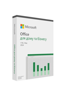 Програмне забезпечення MS Office Home and Business 2024 Ukrainian FPP (EP2-06693)
