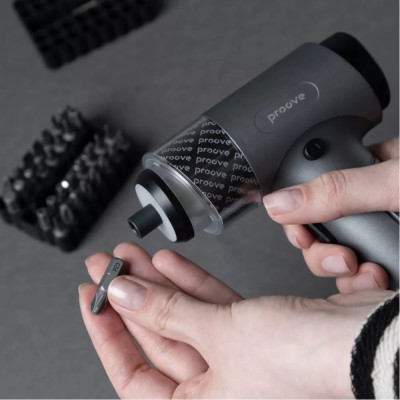 Набір електричних викруток Proove Driller 36in1 Gray (MTSD35000003) Набір електричних викруток Proove Driller 36in1 Gray (MTSD35000003)