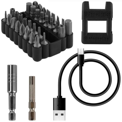 Набір електричних викруток Proove Driller 36in1 Gray (MTSD35000003) Набір електричних викруток Proove Driller 36in1 Gray (MTSD35000003)