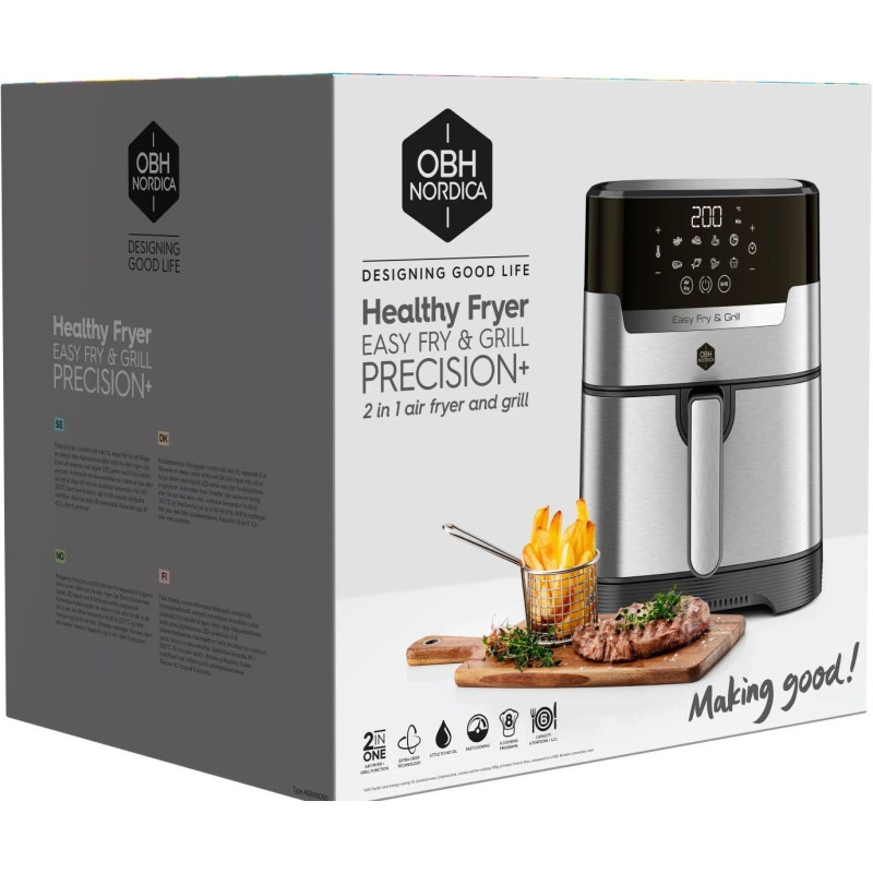 Мультипіч OBH Nordica Easy Fry&Grill Precision+ AG505DS0