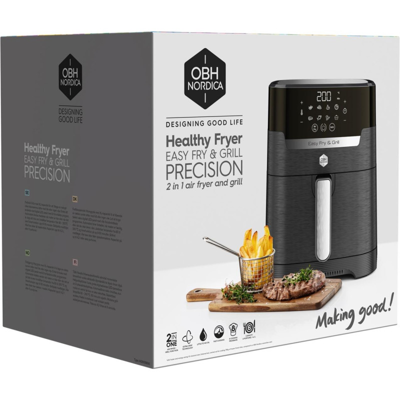 Мультипіч OBH Nordica Easy Fry&Grill Precision AG5058S0