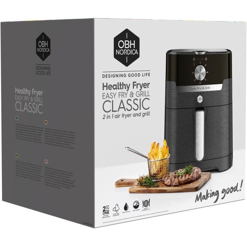 Мультипіч OBH Nordica Easy Fry&Grill Classic AG5018S0