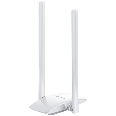 Бездротовий адаптер Mercusys MW300UH (N300, micro USB, 2 антени)