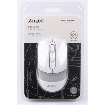 Миша бездротова A4Tech FG10S White USB Миша бездротова A4Tech FG10S White USB