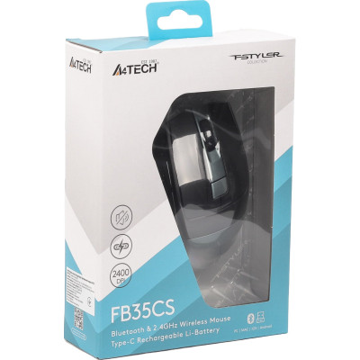 Миша бездротова A4Tech Fstyler FB35CS Midnight Green