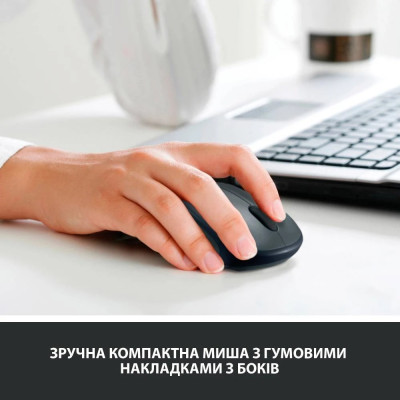 Миша бездротова Logitech M235 Grey (910-002201) Миша бездротова Logitech M235 Grey (910-002201)