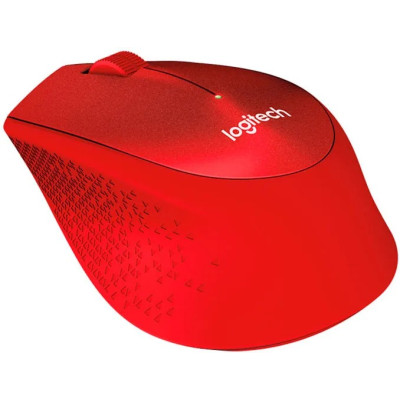 Миша бездротова Logitech M330 Silent Plus Red (910-004911) Миша бездротова Logitech M330 Silent Plus Red (910-004911)