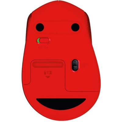 Миша бездротова Logitech M330 Silent Plus Red (910-004911) Миша бездротова Logitech M330 Silent Plus Red (910-004911)