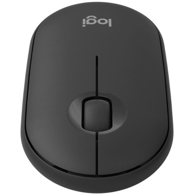 Миша бездротова Logitech Pebble Mouse 2 M350s Graphite (910-007015) Миша бездротова Logitech Pebble Mouse 2 M350s Graphite (910-007015)