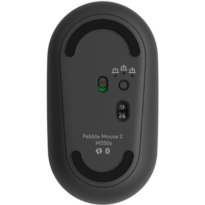 Миша бездротова Logitech Pebble Mouse 2 M350s Graphite (910-007015) Миша бездротова Logitech Pebble Mouse 2 M350s Graphite (910-007015)