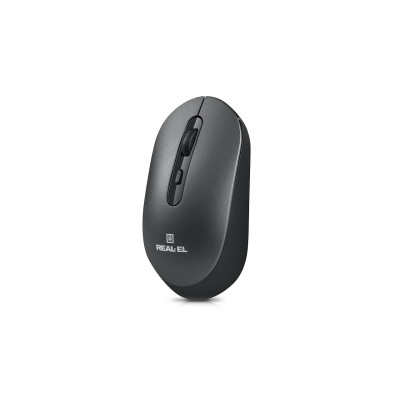 Миша бездротова REAL-EL RM-470W Dark Gray