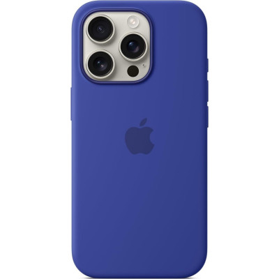 Чохол-накладка Apple Silicone Case with MagSafe для Apple iPhone 16 Pro Ultramarine (MYYP3) Чохол-накладка Apple Silicone Case with MagSafe для Apple iPhone 16 Pro Ultramarine (MYYP3)