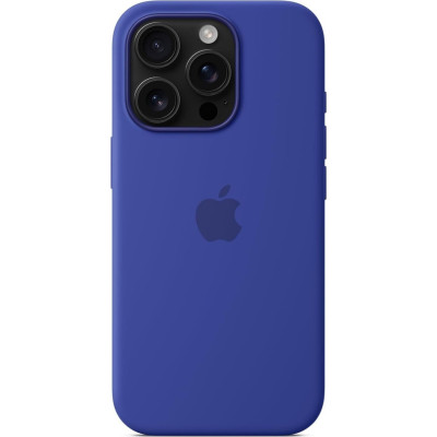 Чохол-накладка Apple Silicone Case with MagSafe для Apple iPhone 16 Pro Ultramarine (MYYP3) Чохол-накладка Apple Silicone Case with MagSafe для Apple iPhone 16 Pro Ultramarine (MYYP3)