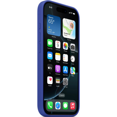 Чохол-накладка Apple Silicone Case with MagSafe для Apple iPhone 16 Pro Ultramarine (MYYP3) Чохол-накладка Apple Silicone Case with MagSafe для Apple iPhone 16 Pro Ultramarine (MYYP3)