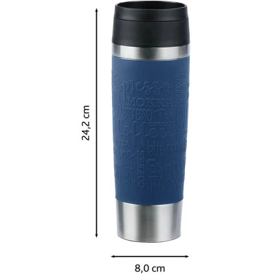 Термочашка Tefal Travel Mug Classic 500 мл Blue (N2022110) Термочашка Tefal Travel Mug Classic 500 мл Blue (N2022110)