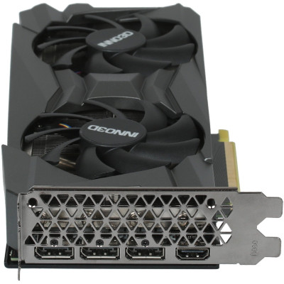 Відеокарта GF RTX 3060 12GB GDDR6 Twin X2 Inno3D (N30602-12D6-119032AH) (LHR)