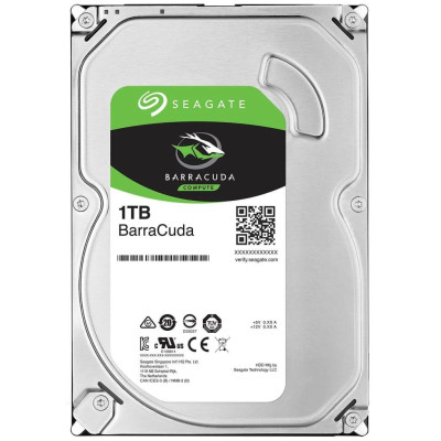 Накопичувач HDD SATA 1.0TB Seagate BarraCuda 256MB (ST1000DM014) Накопичувач HDD SATA 1.0TB Seagate BarraCuda 256MB (ST1000DM014)