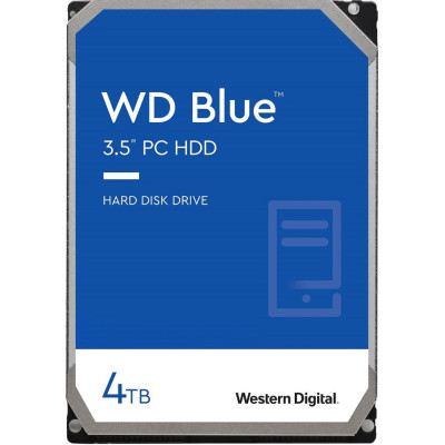 Накопичувач HDD SATA 4.0TB WD Blue 5400rpm 256MB (WD40EZAX) Накопичувач HDD SATA 4.0TB WD Blue 5400rpm 256MB (WD40EZAX)