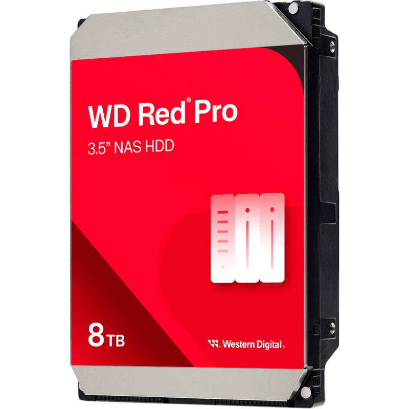 Накопичувач HDD SATA 8.0TB WD Red Pro 7200rpm 256MB (WD8005FFBX)