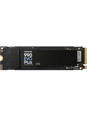 Накопичувач SSD  4ТB Samsung 990 EVO Plus M.2 2280 PCIe 5.0 x2 NVMe V-NAND TLC (MZ-V9S4T0BW)