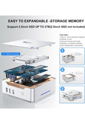 Неттоп NiPoGi GK3V (665878522049)