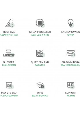 Неттоп Trigkey Green G4 (Z000000869257)