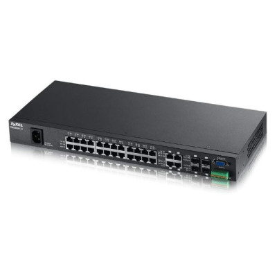 Комутатор ZyXEL MES3500-24 (MES3500-24-EU01V1F) (24xFE, 4xCombo GE/SFP, 16k MAC, L2)