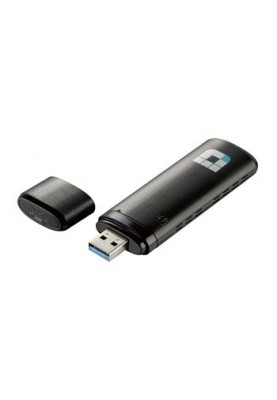 Бездротовий адаптер  D-Link DWA-182 802.11ac, USB