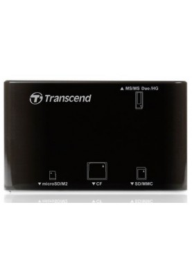 Кардрідер USB2.0 Transcend RDP8 Black (TS-RDP8K)