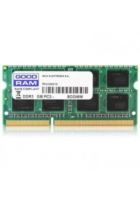 Модуль пам`ятi SO-DIMM 8GB/1600 DDR3 1,35V Goodram (GR1600S3V64L11/8G)