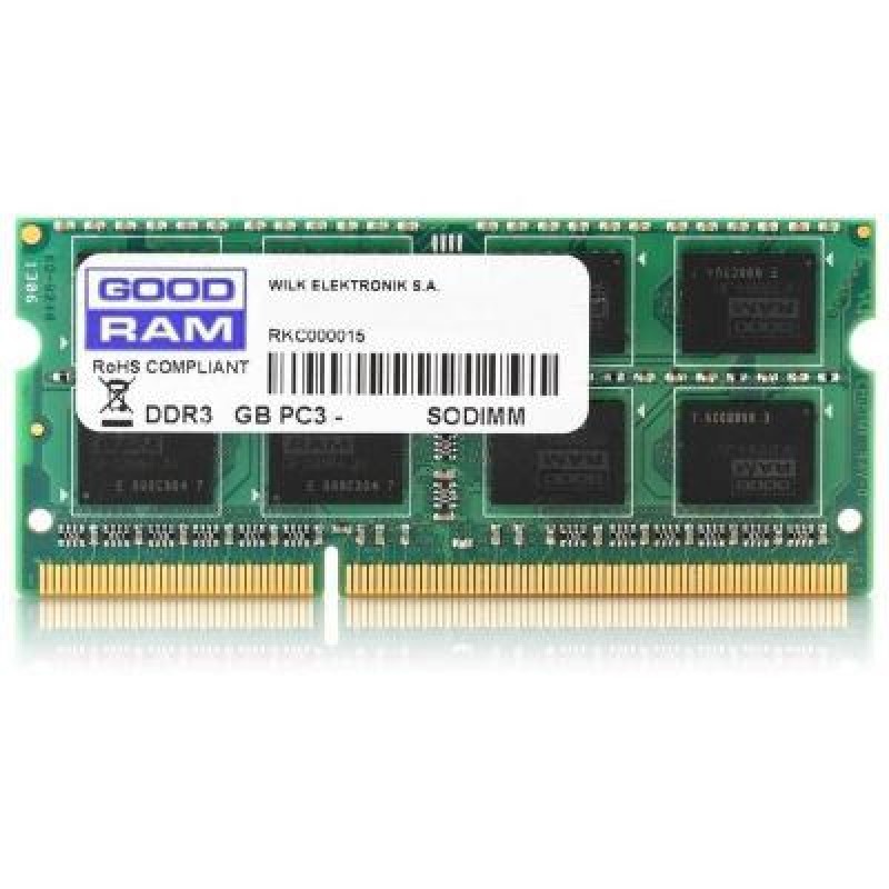 Модуль пам`ятi SO-DIMM 8GB/1600 DDR3 1,35V Goodram (GR1600S3V64L11/8G)