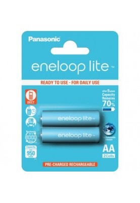 Акумулятори Panasonic Eneloop Lite AA/HR06 NI-MH 950 mAh BL 2 шт