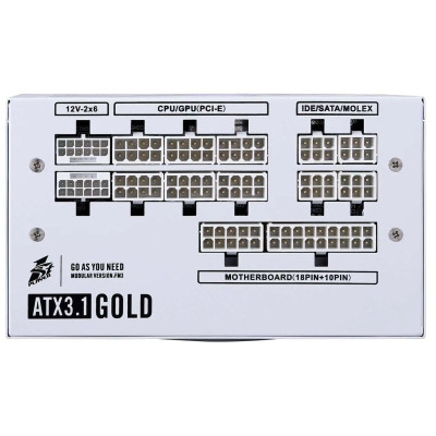 Блок живлення 1stPlayer HA-1000BA4 1000W White (NGDP-GLD-1000-WH-EU) Блок живлення 1stPlayer HA-1000BA4 1000W White (NGDP-GLD-1000-WH-EU)