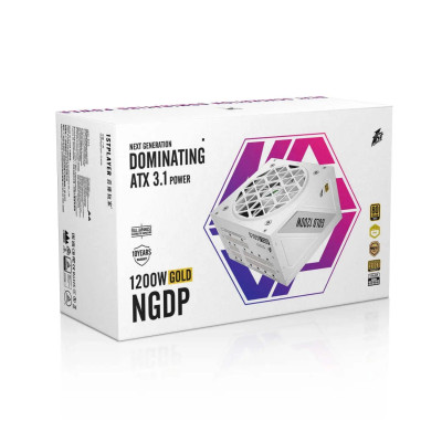 Блок живлення 1stPlayer HA-1200BA4 1200W White (NGDP-GLD-1200-WH-EU) Блок живлення 1stPlayer HA-1200BA4 1200W White (NGDP-GLD-1200-WH-EU)