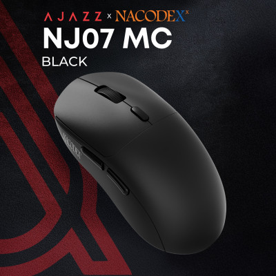Миша бездротова Ajazz x Nacodex NJ07 MC Black (NJ07-MC-B) Миша бездротова Ajazz x Nacodex NJ07 MC Black (NJ07-MC-B)