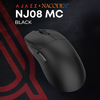 Миша бездротова Ajazz x Nacodex NJ08 MC Black (NJ08-MC-B) Миша бездротова Ajazz x Nacodex NJ08 MC Black (NJ08-MC-B)