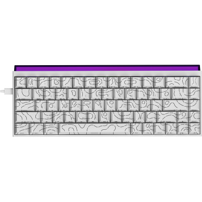 Клавіатура Ajazz NK68 Red Switch White USB-C (NK68-R-S-W) Клавіатура Ajazz NK68 Red Switch White USB-C (NK68-R-S-W)