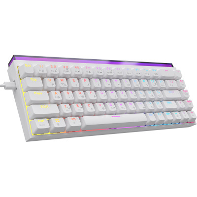Клавіатура Ajazz NK68 Red Switch White USB-C (NK68-R-W) Клавіатура Ajazz NK68 Red Switch White USB-C (NK68-R-W)