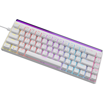 Клавіатура Ajazz NK68 Red Switch White USB-C (NK68-R-W) Клавіатура Ajazz NK68 Red Switch White USB-C (NK68-R-W)