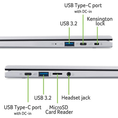 Ноутбук Acer Chromebook 314 CB314-4H (NX.KNBEU.003) Silver Ноутбук Acer Chromebook 314 CB314-4H (NX.KNBEU.003) Silver