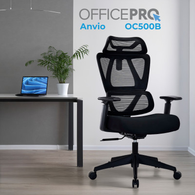 Крісло офісне OfficePro Anvio OC500B Крісло офісне OfficePro Anvio OC500B